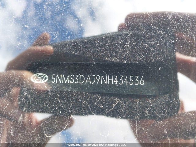 5NMS3DAJ9NH434536 Hyundai gdi theta iii