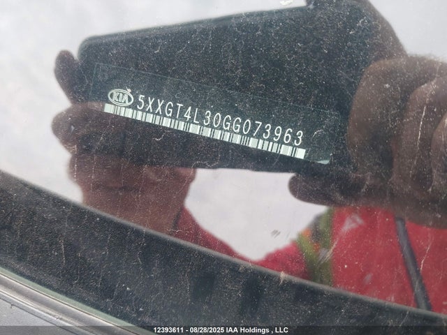 5XXGT4L30GG073963 KIA t-gdi theta ii