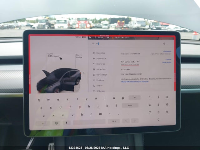 Tesla Model Y 2022 7SAYGDEF8NF413797 Image 7