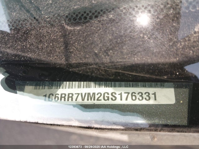 RAM 1500 2016 1C6RR7VM2GS176331 Image 9