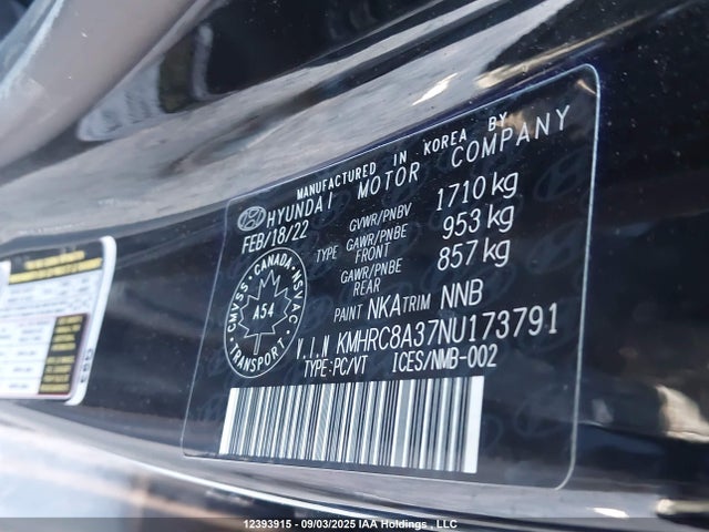 Hyundai gamma ii 2022 KMHRC8A37NU173791 Image 18