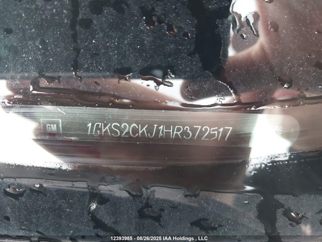 1GKS2CKJ1HR372517 GMC l86 - sidi: spark ignited direct injection, vvt: variable valve timing, afm, e85max, alum