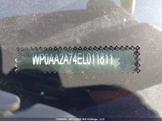 Porsche 2014 2014 WP0AA2A74EL011811 Image 9