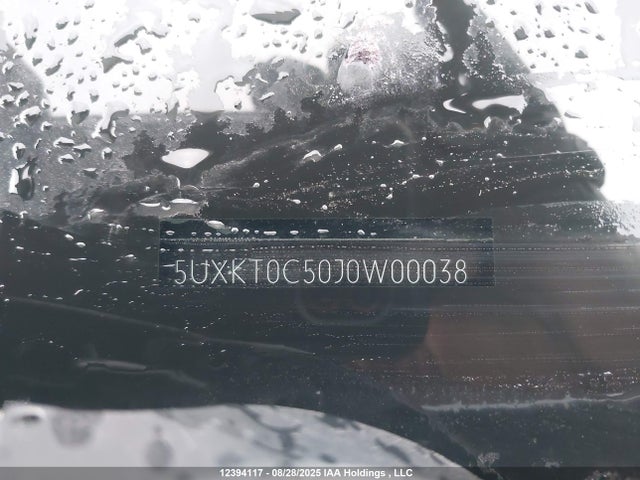5UXKT0C50J0W00038 BMW X5