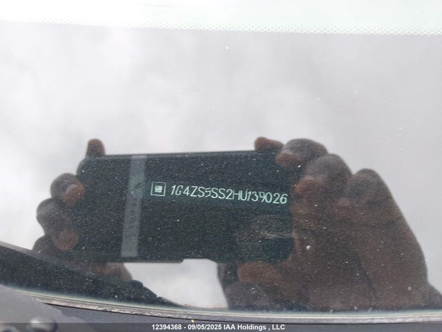 1G4ZS5SS2HU139026 Buick lgx -di: direct injection - vvt: variable valve timing - alum - gen 2
