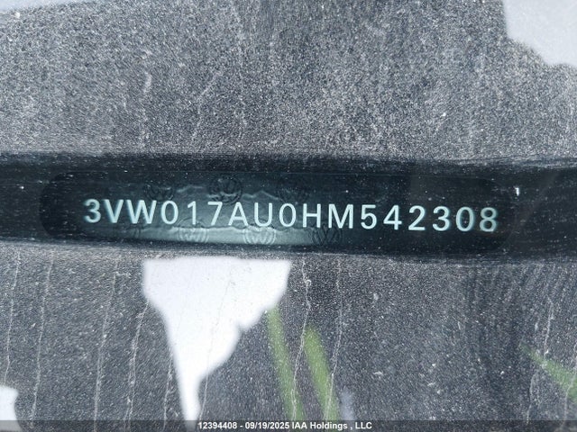 3VW017AU0HM542308 Volkswagen 1.8 tsi