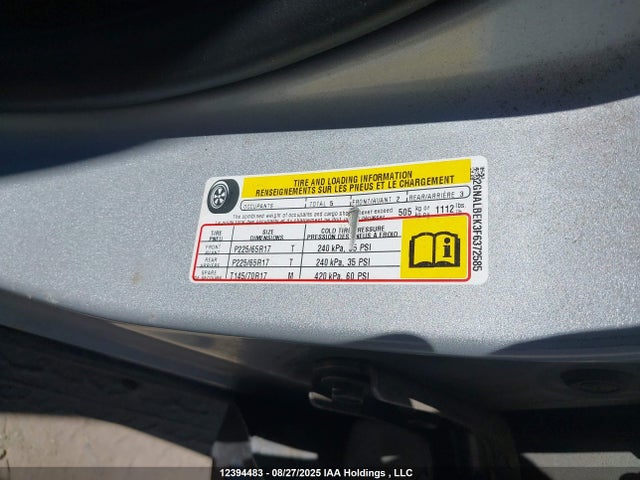 2GNALBEK3F6372585 Chevrolet lea - flex fuel (gas/alc), aluminum, ho,