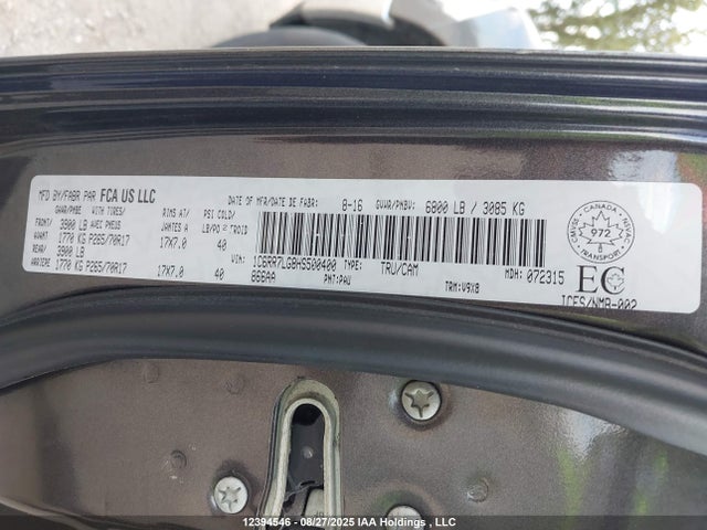 1C6RR7LG8HS500400 RAM 1500