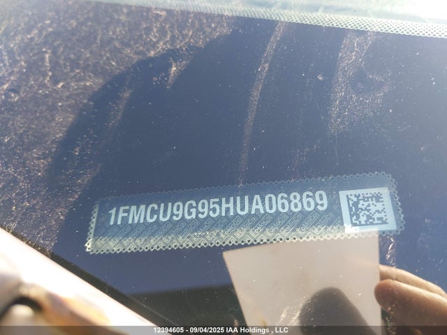 1FMCU9G95HUA06869 Ford Escape