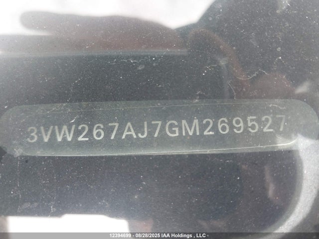 3VW267AJ7GM269527 Volkswagen 1.4t