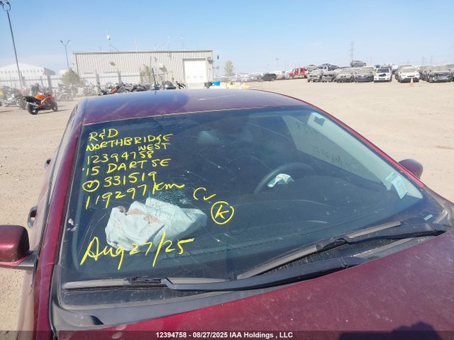 1C3CDFAA4FD331519 Dodge 2015