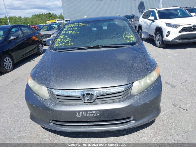 Продажа на аукционе авто 2012 Honda Civic Lx, vin: 2HGFB2F49CH117510, номер лота: 12390717