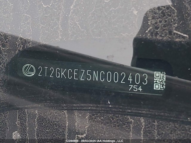 Lexus a25a-fxs, 5nm+4nm 2022 2T2GKCEZ5NC002403 Image 20