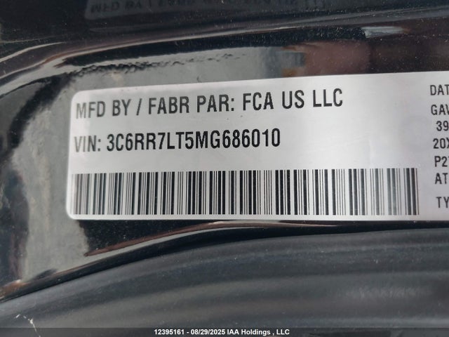 RAM 1500 2021 3C6RR7LT5MG686010 Image 9