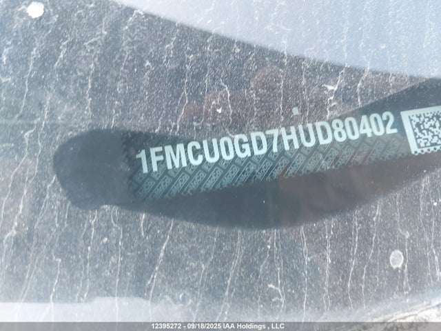 1FMCU0GD7HUD80402 Ford gtdi sigma w/premium fuel