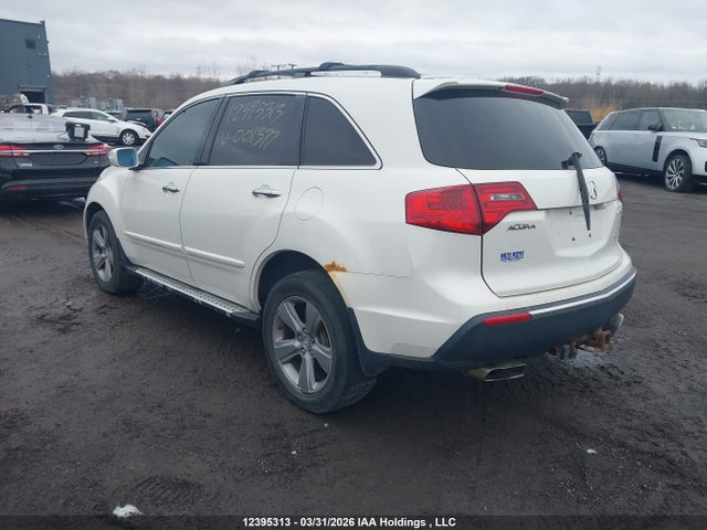 12395313 :رقم المزاد ، 2HNYD2H22CH001377 vin ، 2012 Acura Mdx مزاد بيع