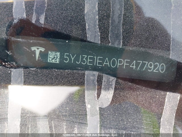 Tesla MODEL 3 2023 5YJ3E1EA0PF477920 Image 19
