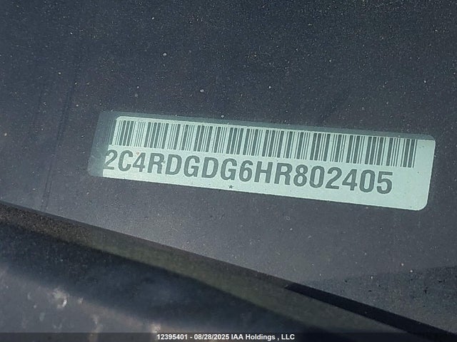 2C4RDGDG6HR802405 Dodge Grand Caravan