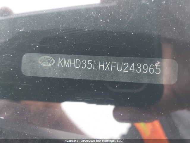 KMHD35LHXFU243965 Hyundai dohc gdi nu
