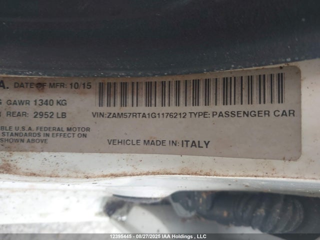 ZAM57RTA1G1176212 Maserati m156b