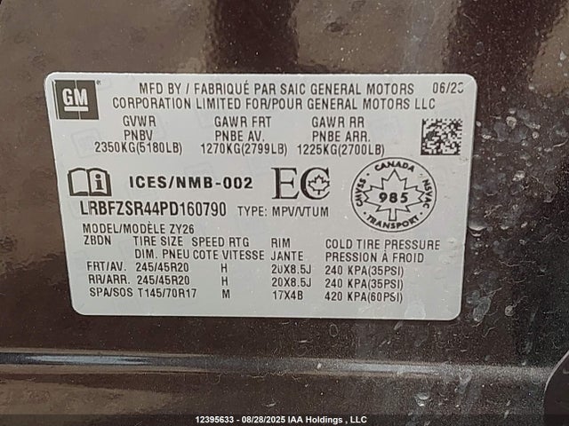 Buick lsy 2023 LRBFZSR44PD160790 Image 9