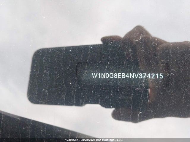 W1N0G8EB4NV374215 Mercedes-Benz m274