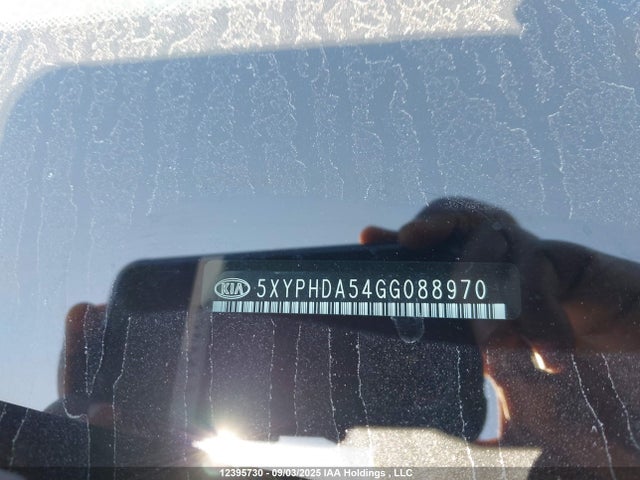 5XYPHDA54GG088970 KIA dohc gdi lambda ii