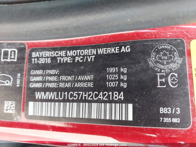 Mini Clubman 2017 WMWLU1C57H2C42184 Image 9