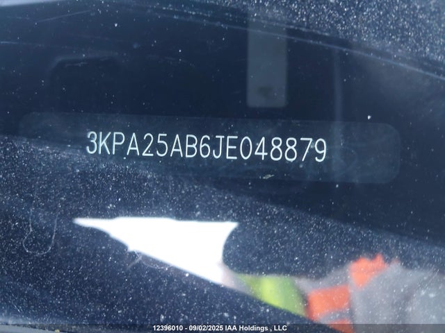 3KPA25AB6JE048879 KIA gdi gamma