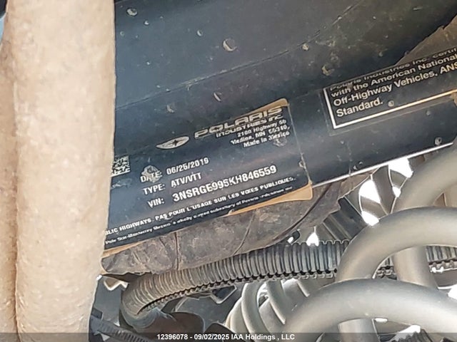 Polaris General 1000 Eps 2019 3NSRGE996KH846559 Image 9