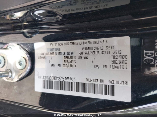 JC1NFAEK0H0112715 Fiat a4