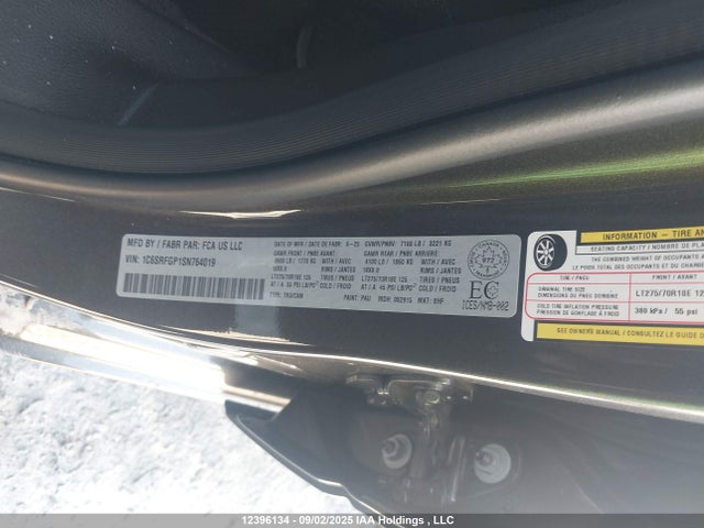RAM 1500 2025 1C6SRFGP1SN764019 Image 9