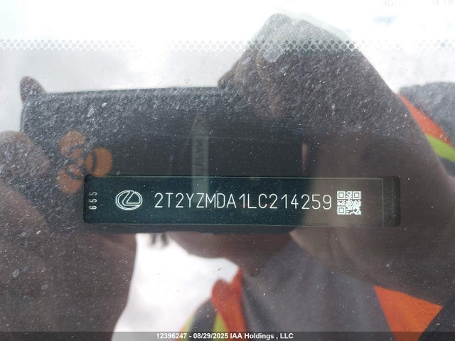 Lexus 2gr-fks 2020 2T2YZMDA1LC214259 Image 9
