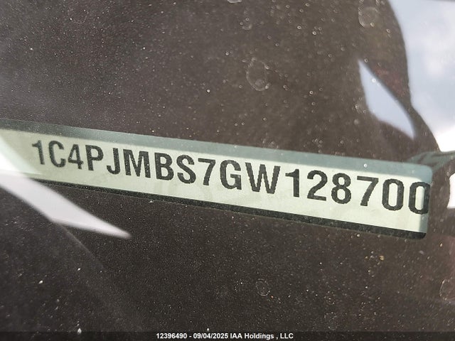 Jeep Cherokee 2016 1C4PJMBS7GW128700 Image 9