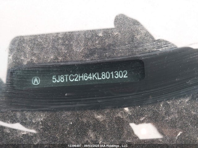 5J8TC2H64KL801302 Acura k20c4