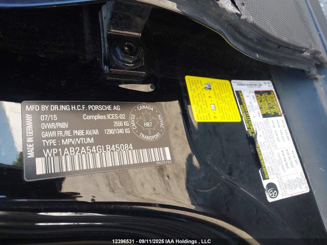 Porsche Macan 2016 WP1AB2A54GLB45084 Image 19
