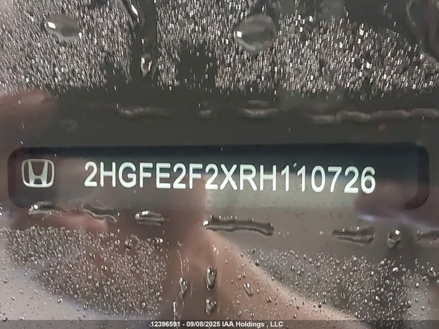 Honda k20c2 2024 2HGFE2F2XRH110726 Image 19