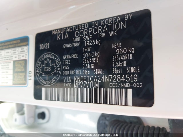 KNDETCA24N7284519 KIA Seltos