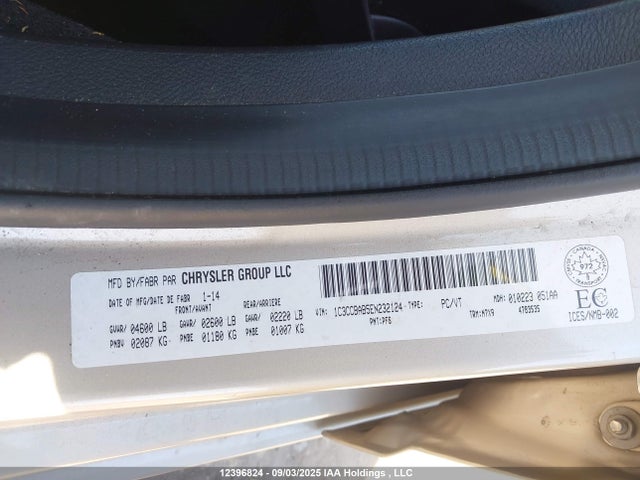 1C3CCBAB5EN232124 Chrysler 200