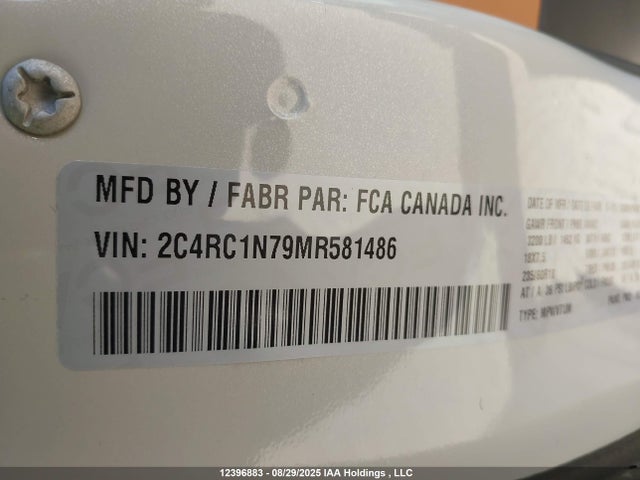Chrysler Pacifica Hybrid Pinnacle 2021 2C4RC1N79MR581486 Image 9