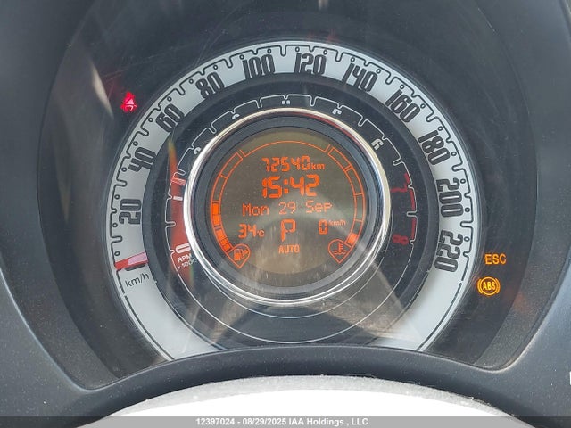 Fiat 500 2015 3C3CFFAR1FT507453 Image 7