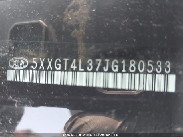 5XXGT4L37JG180533 KIA gdi