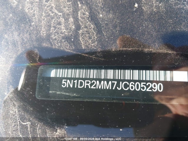 5N1DR2MM7JC605290 Nissan 2018