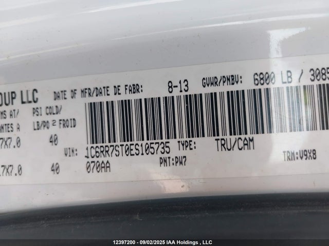 RAM 1500 2014 1C6RR7ST0ES105735 Image 18