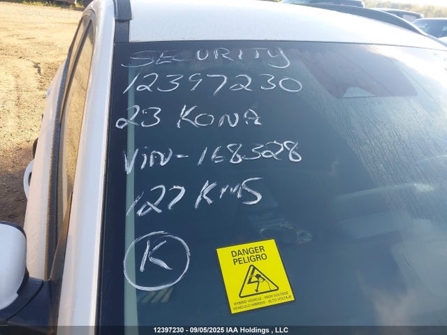 KM8K23AG7PU168328 Hyundai Kona