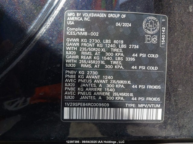 Volkswagen 2024 2024 1V29SPE84RC009609 Image 18