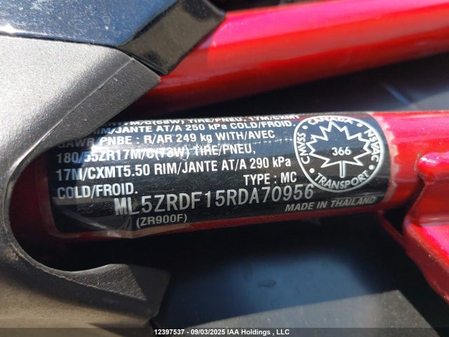 ML5ZRDF15RDA70956 Kawasaki 2024