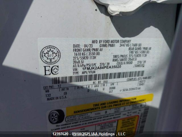 1FMJK2A84PEA35020 Ford gtdi-standard