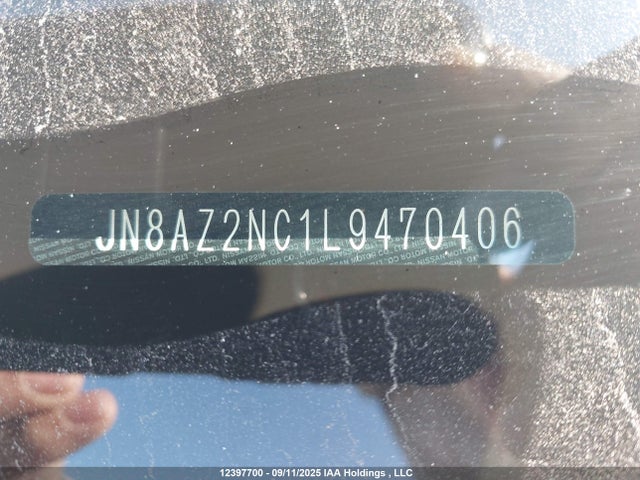JN8AZ2NC1L9470406 Infiniti QX80
