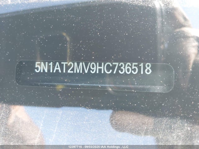 5N1AT2MV9HC736518 Nissan Rogue